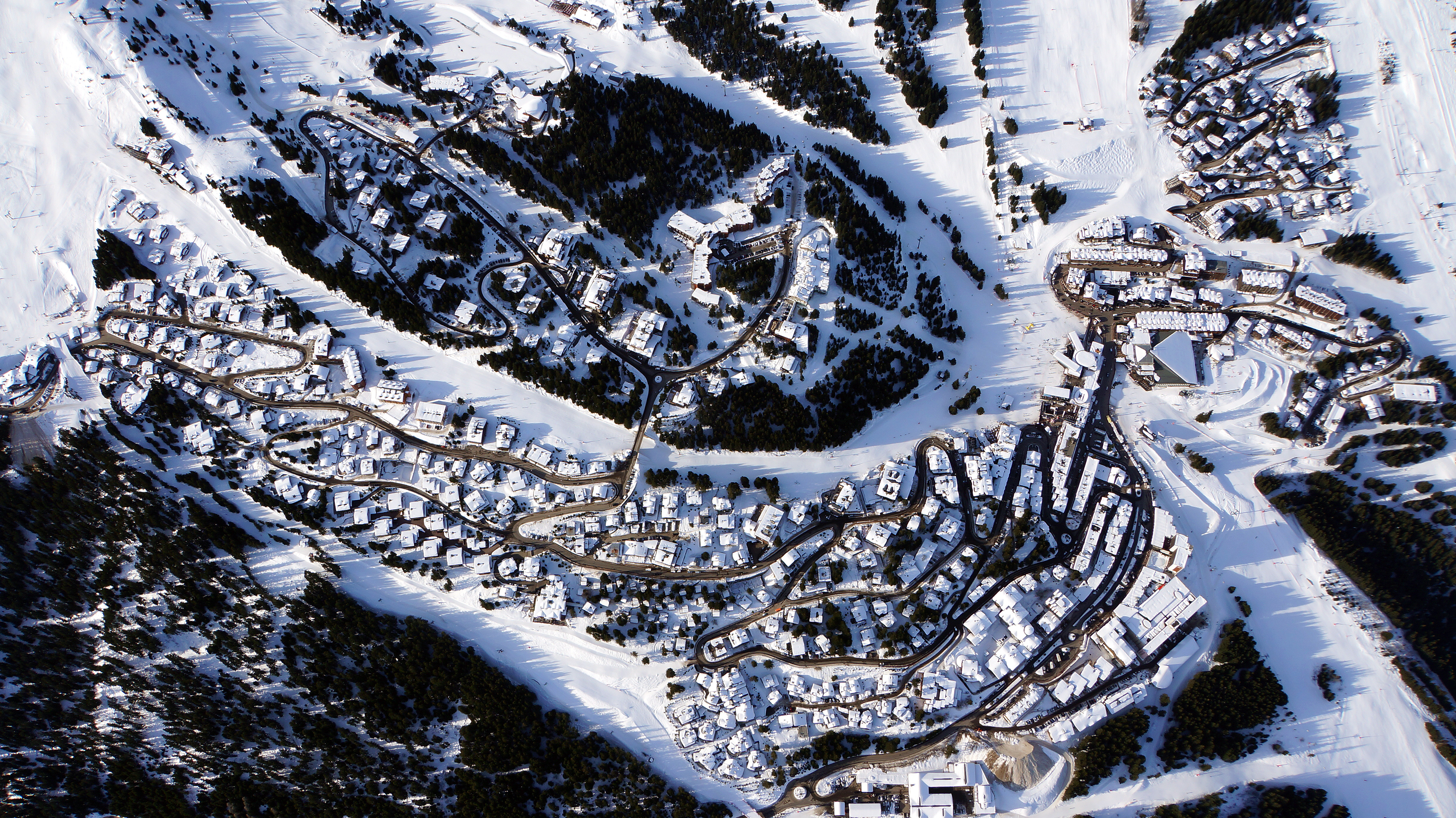 Courchevel resort imagery