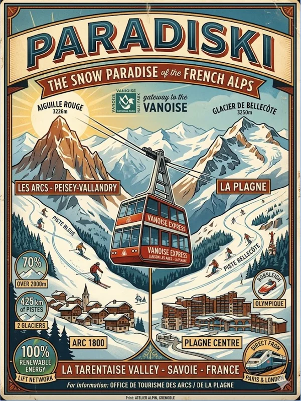 Les Arcs – Arc 1950