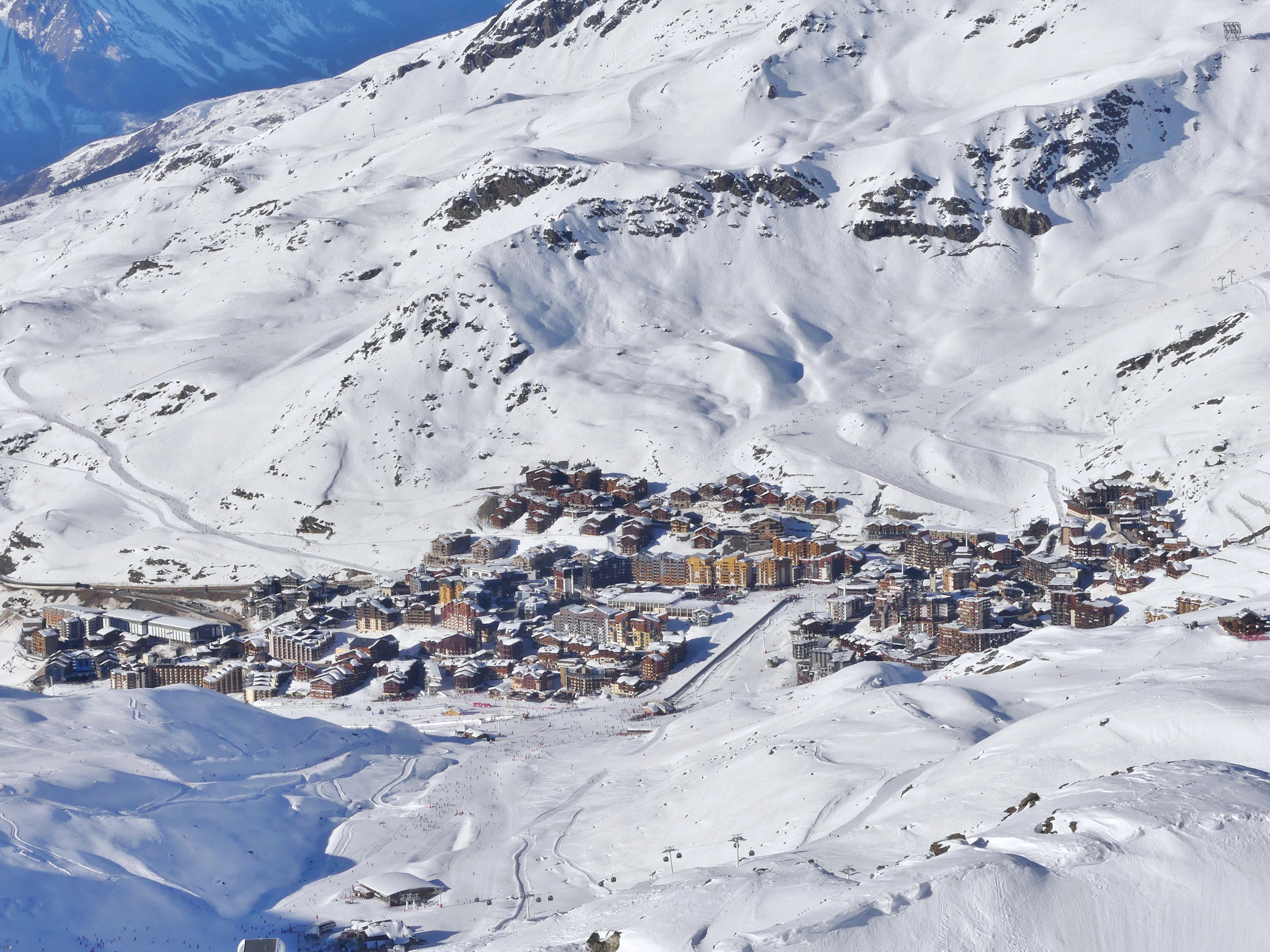 Val Thorens resort imagery